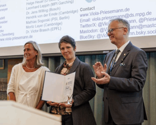 Madame de Staël-Preis an Viola Priesemann verliehen