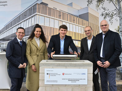 Groundbreaking Ceremony for the Institute for Auditory Neuroscience