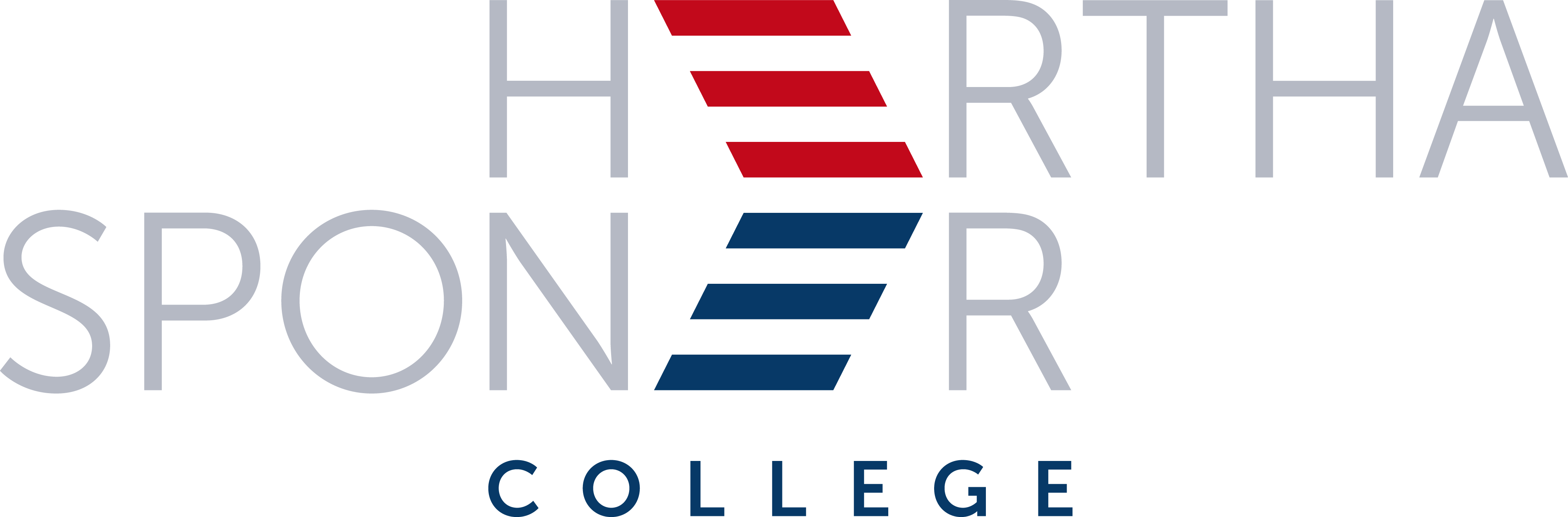 Hertha Sponer College Logo